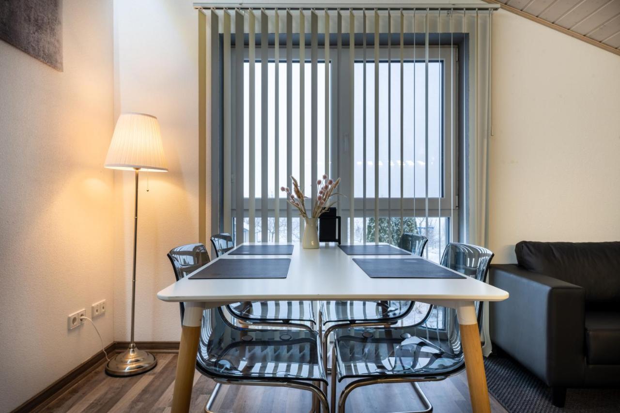 Gemuetliche Ferienwohnung Mit Panoramablick Muttensweiler Luaran gambar