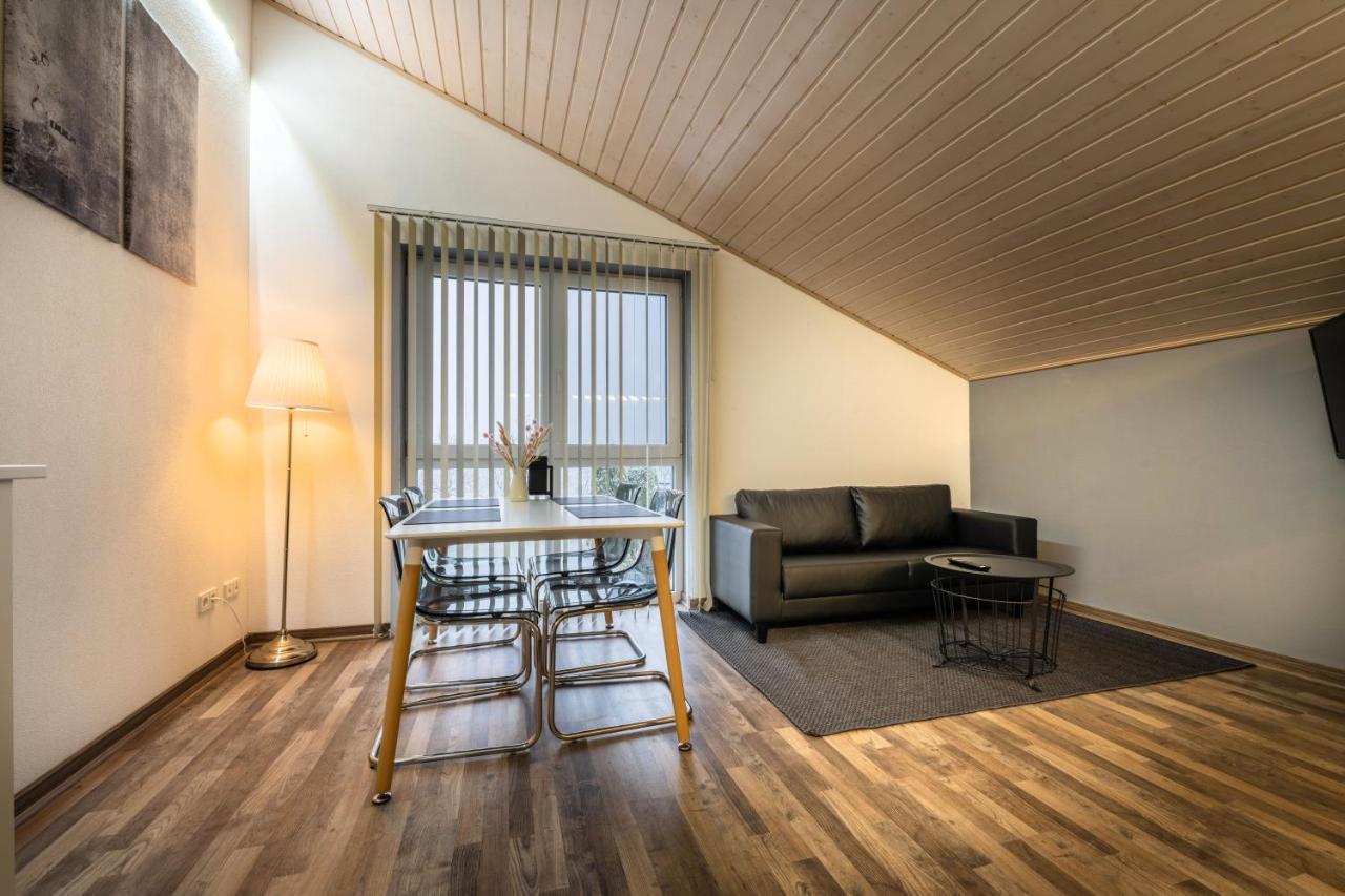 Gemuetliche Ferienwohnung Mit Panoramablick Muttensweiler Luaran gambar